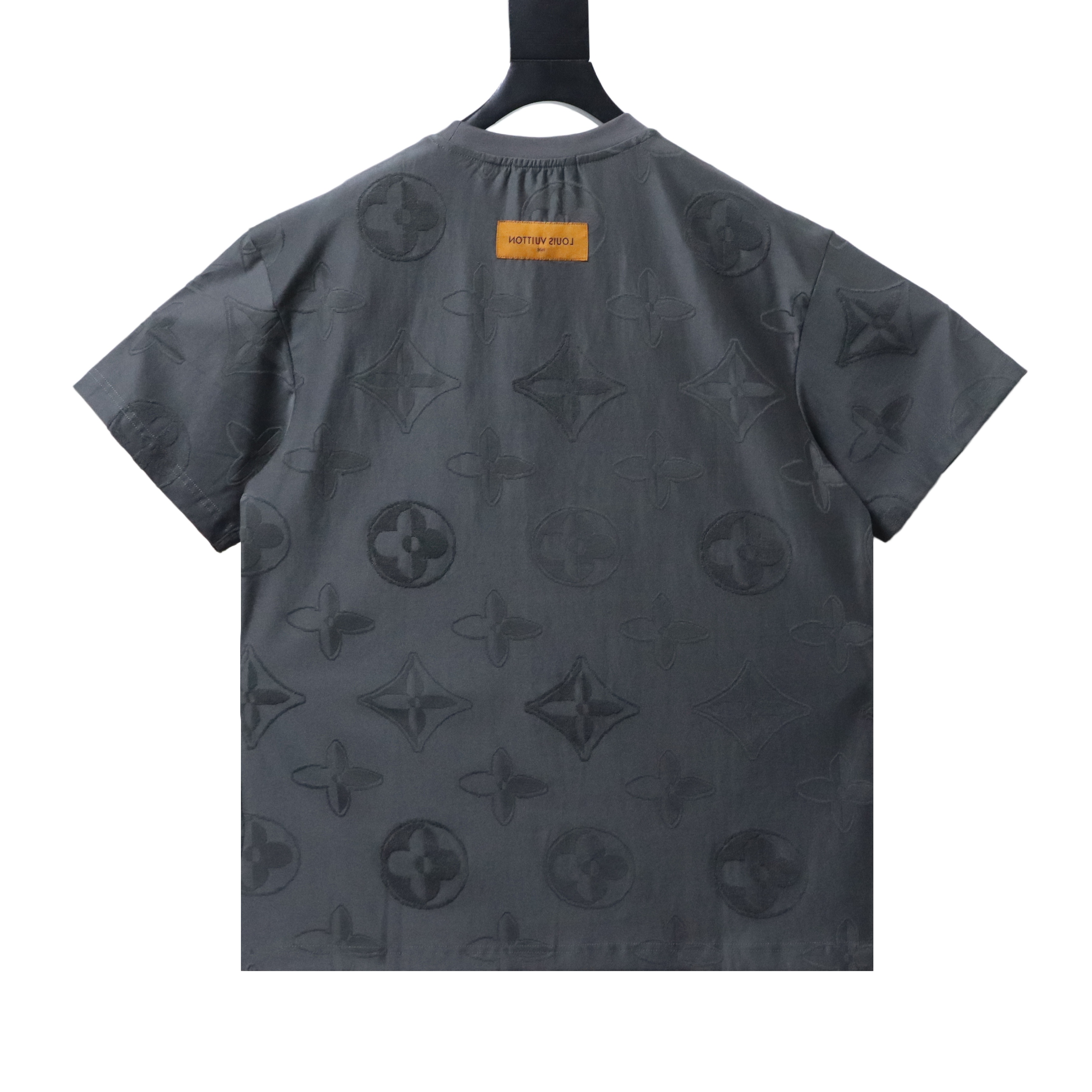 EM Sneakers Louis Vuitton 26SS All-over Monogram Jacquard T-shirt Gray