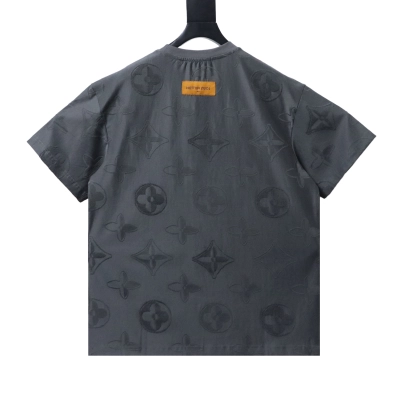 EM Sneakers Louis Vuitton 26SS All-over Monogram Jacquard T-shirt Gray 02