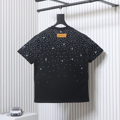EM Sneakers Louis Vuitton LV Starry Sky Print T-shirt Black