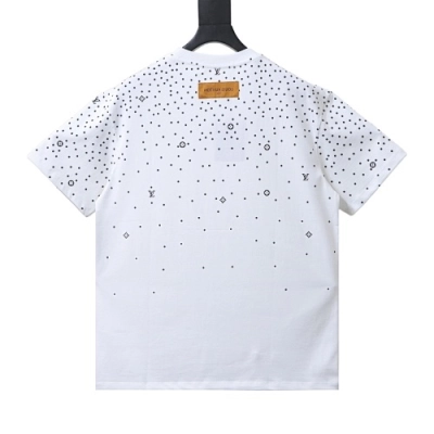 EM Sneakers Louis Vuitton LV Starry Sky Print T-shirt White 02