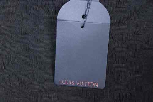 EM Sneakers Louis Vuitton Monogram Checkered Print T-shirt Black