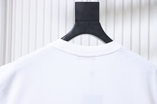 EM Sneakers Louis Vuitton Monogram Faux Pocket Print T-shirt White