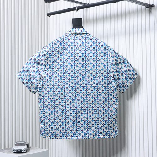 EM Sneakers Louis Vuitton Monogram Print Short-sleeved Shirt