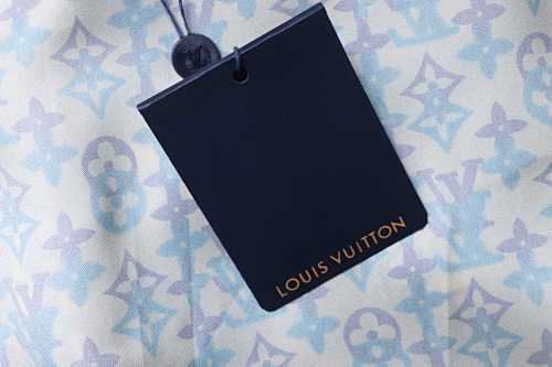 EM Sneakers Louis Vuitton Monogram Print Short-sleeved Shirt