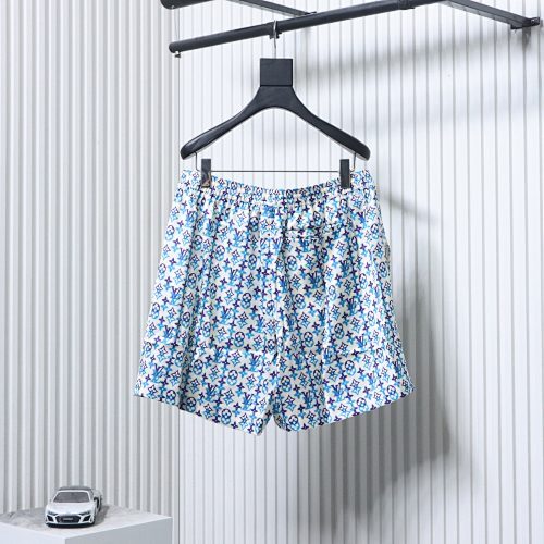 EM Sneakers Louis Vuitton Monogram Printed Silk Shorts