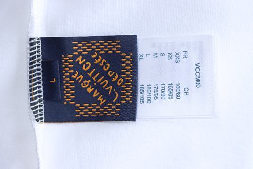 EM Sneakers Louis Vuitton Paratrooper Print T-shirt White