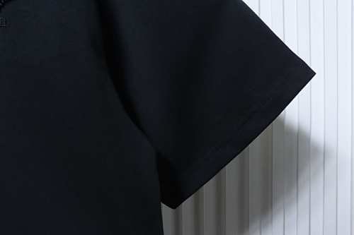 EM Sneakers Louis Vuitton Tri-Flower Embroidered T-Shirt Black