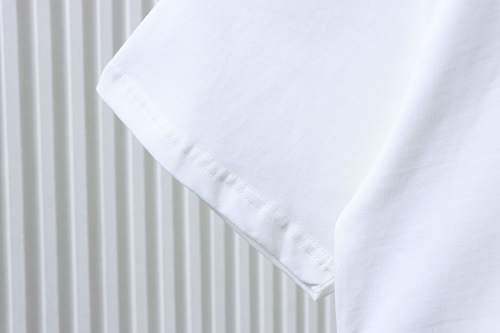 EM Sneakers Louis Vuitton Tri-Flower Embroidered T-Shirt White