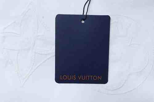 EM Sneakers Louis Vuitton Tri-Flower Embroidered T-Shirt White