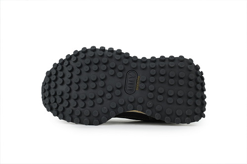EM Sneakers Maison Mihara Yasuhiro Larry OG Sole Vintage Mix Material Low Black White NO.305