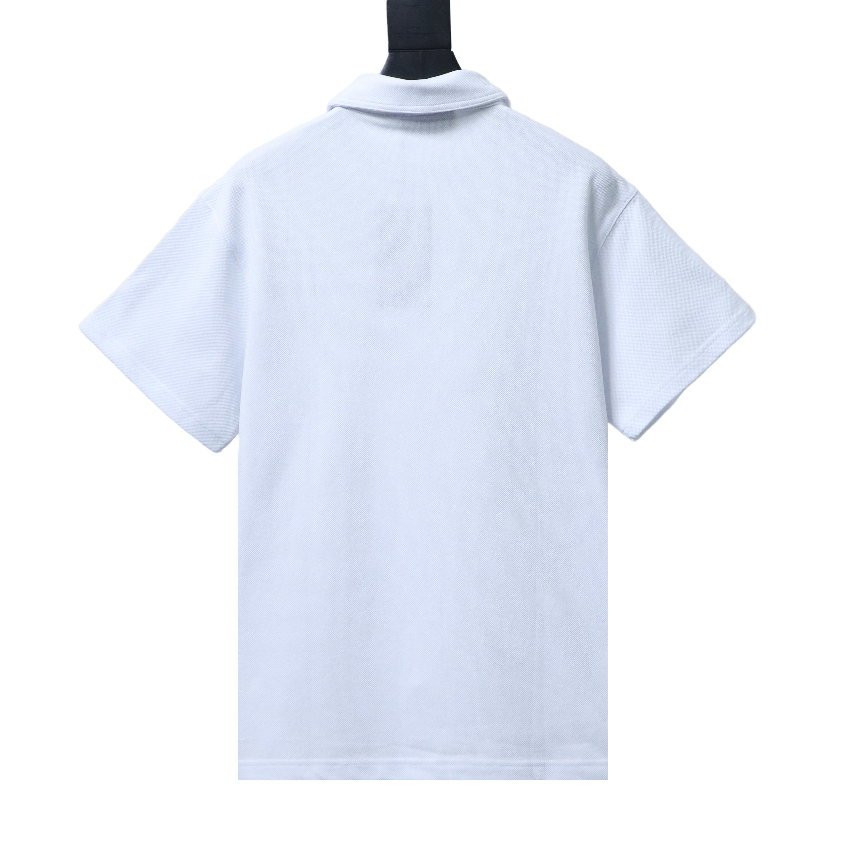 EM Sneakers GUCCI 2025SS Neckline with Letter Print Polo Short-Sleeve T-Shirt White