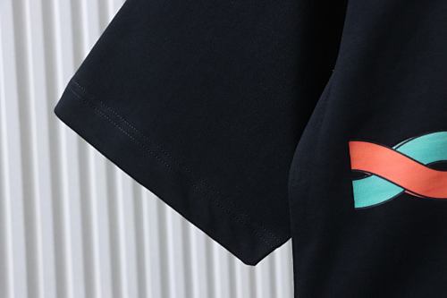 EM Sneakers Gucci 24Ss Cable Knit Logo Print T-Shirt Black