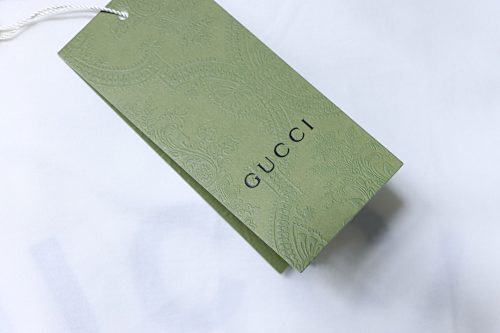 EM Sneakers Gucci 24Ss Cable Knit Logo Print T-Shirt White