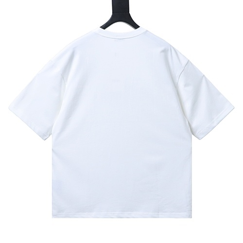 EM Sneakers Gucci 24Ss Cable Knit Logo Print T-Shirt White