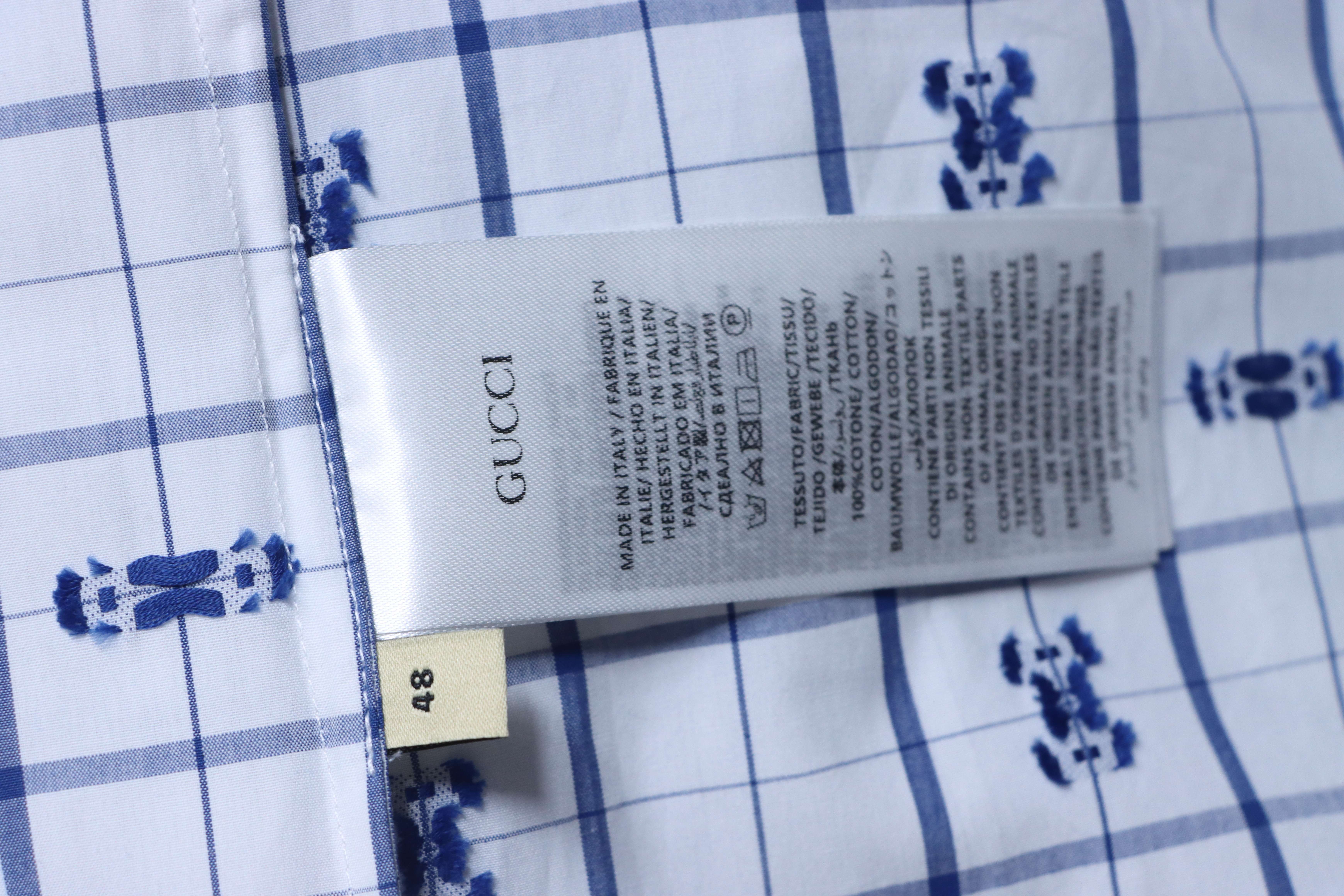 EM Sneakers Gucci 24SS Horsebit Jacquard Short-Sleeve Shirt