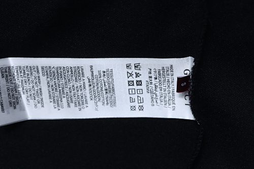 EM Sneakers GUCCI 25SS Ribbed Jacquard Short-Sleeve Polo Shirt Black