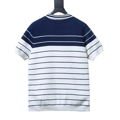 EM Sneakers GUCCI 25ss Striped Polo Knit Short Sleeve 02