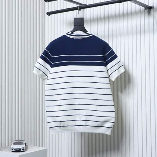 EM Sneakers GUCCI 25ss Striped Polo Knit Short Sleeve