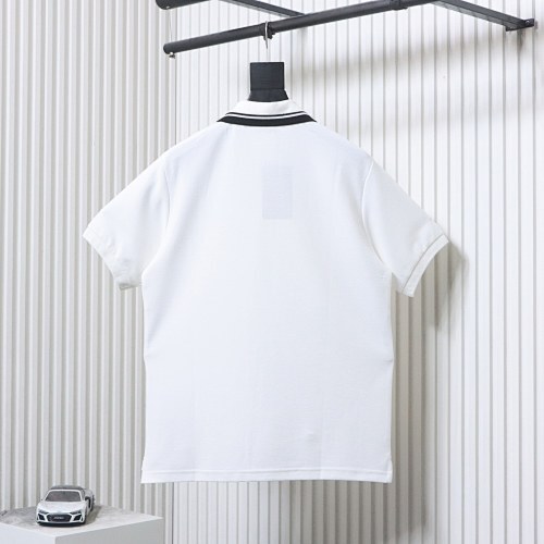 EM Sneakers GUCCI 26SS Classic Pocket Double G Embroidered Logo Short-Sleeve Polo Shirt White