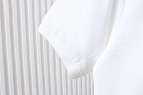 EM Sneakers GUCCI 26SS Classic Pocket Double G Embroidered Logo Short-Sleeve Polo Shirt White