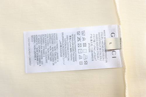 EM Sneakers Gucci Cartoon Cat Print T-Shirt Apricot