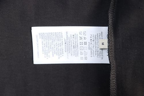 EM Sneakers Gucci Cartoon Train Bear Print T-shirt Black