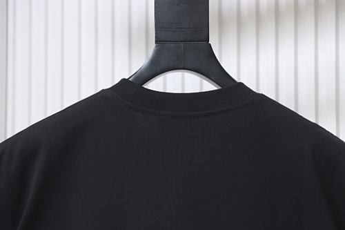 EM Sneakers Gucci Cartoon Train Bear Print T-shirt Black