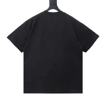 EM Sneakers Gucci Cartoon Train Bear Print T-shirt Black 02