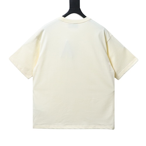 EM Sneakers Gucci Classic Double G Interlocking Print T-shirt Apricot