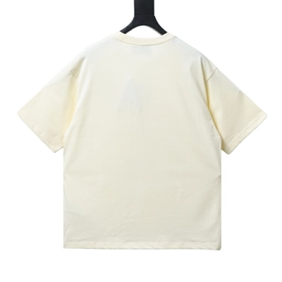 EM Sneakers Gucci Classic Double G Interlocking Print T-shirt Apricot 02