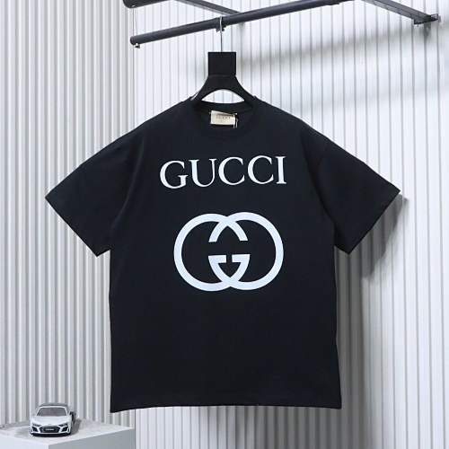 EM Sneakers Gucci Classic Double G Interlocking Print T-shirt Black