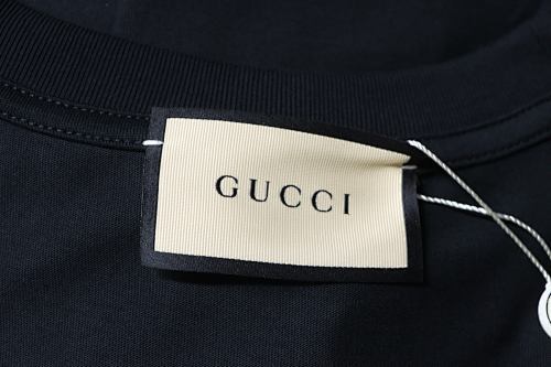 EM Sneakers Gucci Classic Double G Interlocking Print T-shirt Black