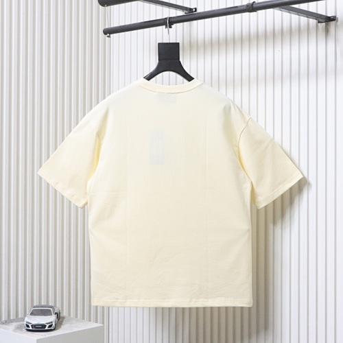 EM Sneakers Gucci Classic Logo Embroidered Letter Print T-shirt Apricot