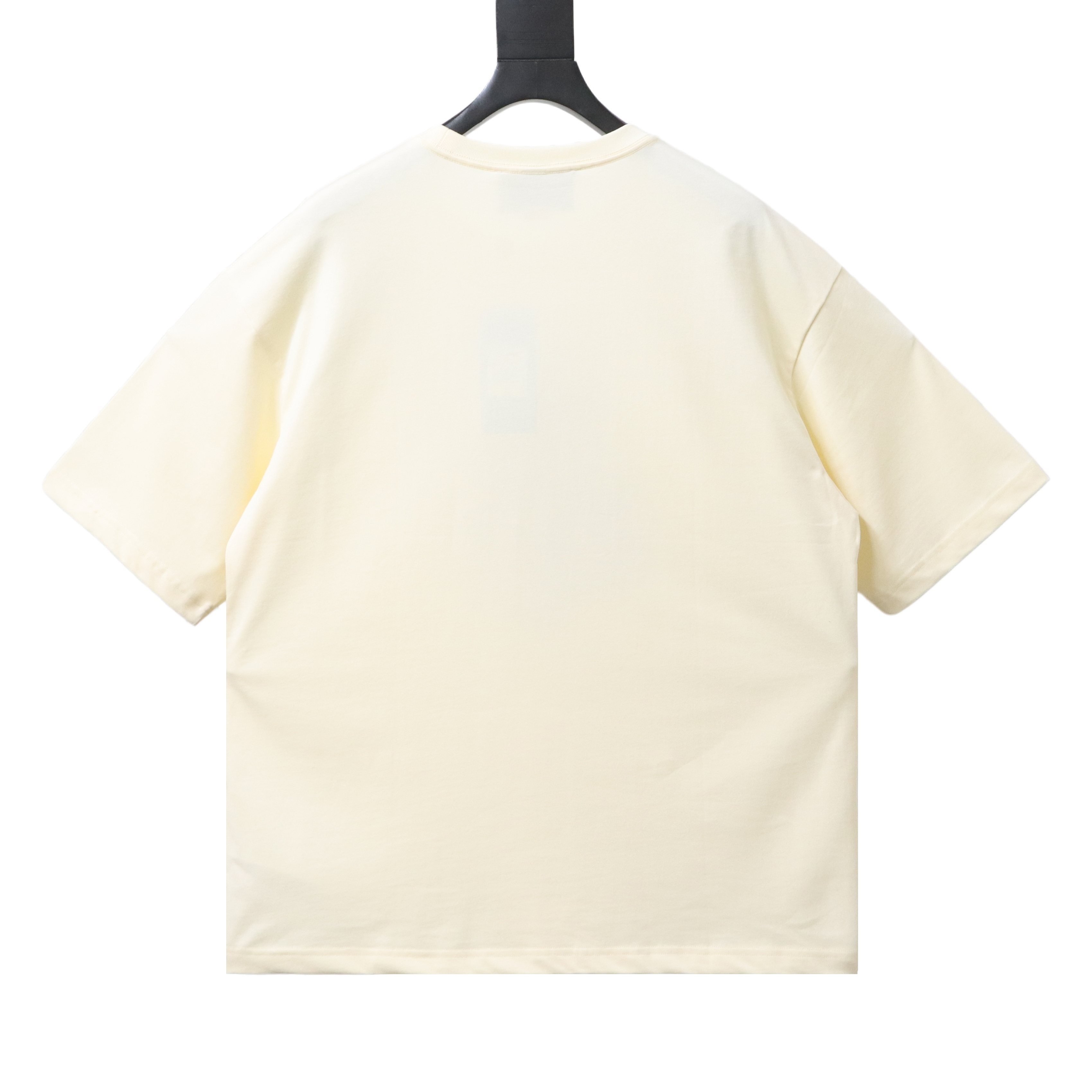 EM Sneakers Gucci Classic Logo Embroidered Letter Print T-shirt Apricot