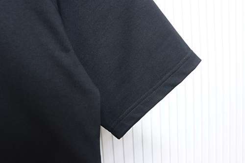 EM Sneakers Gucci Classic Logo Embroidered Letter Print T-shirt Black