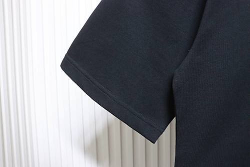 EM Sneakers Gucci Classic Logo Embroidered Letter Print T-shirt Black