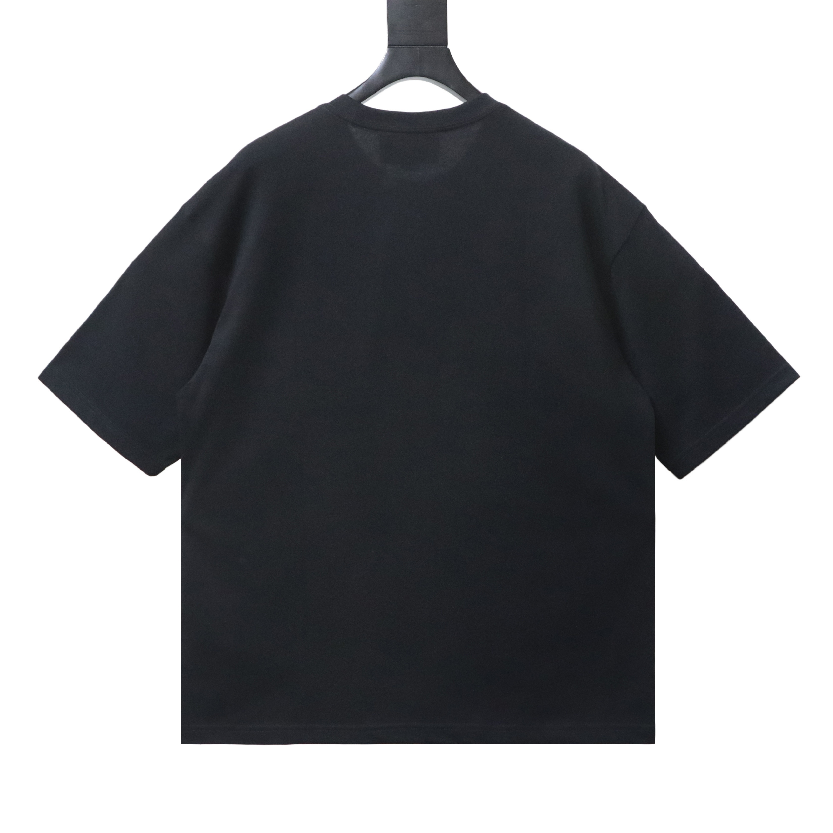 EM Sneakers Gucci Classic Logo Embroidered Letter Print T-shirt Black