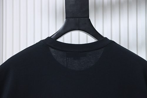 EM Sneakers Gucci Classic Logo Embroidered T-shirt Black