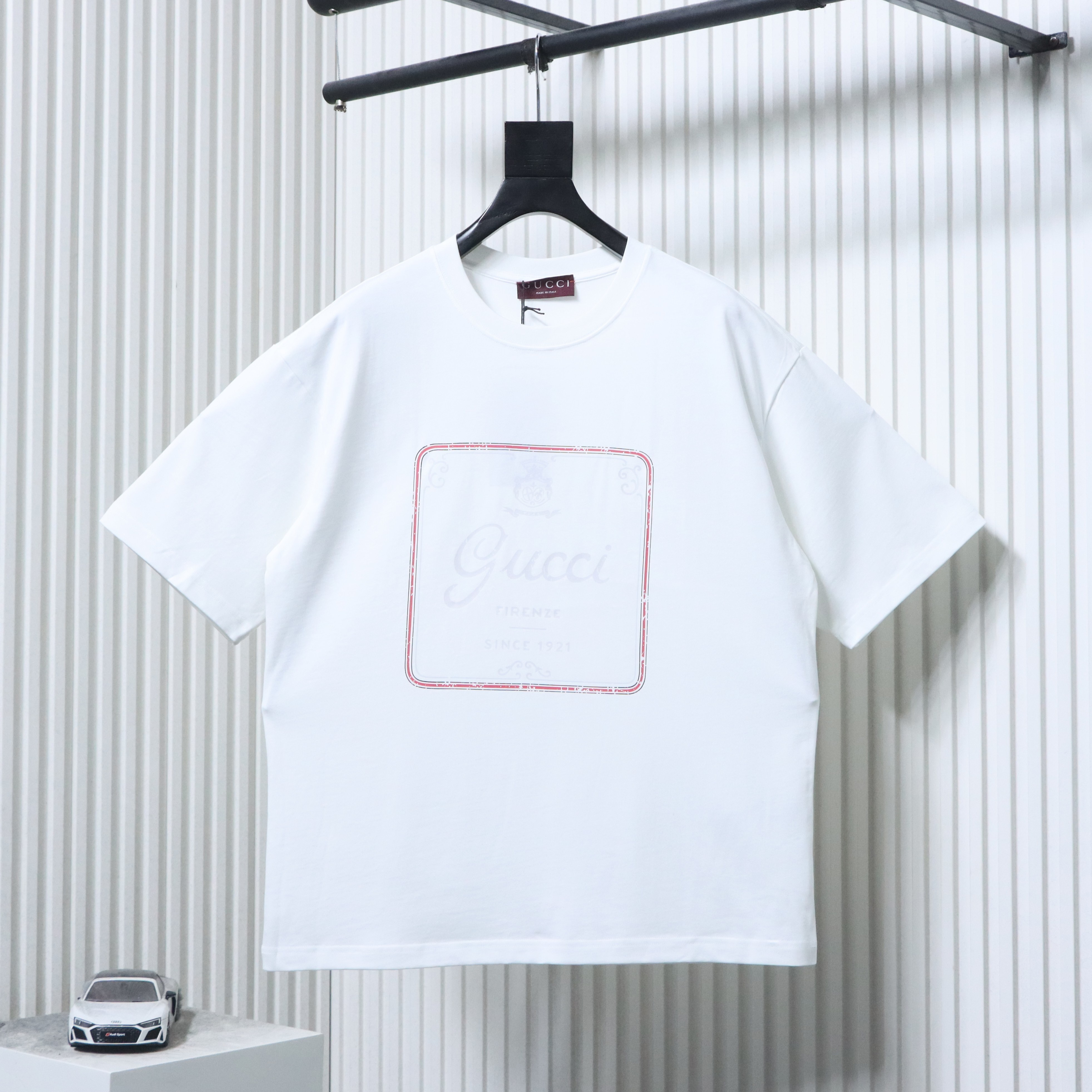 EM Sneakers Gucci Oversized Print T-shirt White