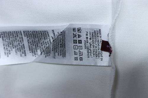 EM Sneakers GUCCI Pocket Embroidered Logo Short-Sleeve Polo Shirt White