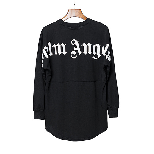 EM Sneakers Palm Angels Long Sleeve Shirt #682 Black-White /Black-Yellow /White /Yellow /Blue