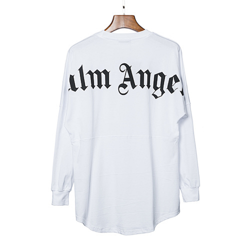 EM Sneakers Palm Angels Long Sleeve Shirt #682 Black-White /Black-Yellow /White /Yellow /Blue