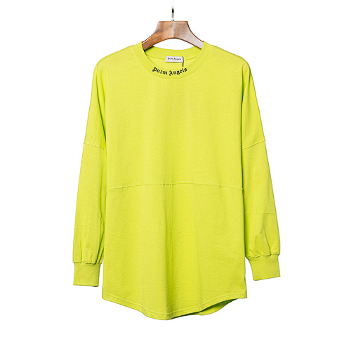 EM Sneakers Palm Angels Long Sleeve Shirt #682 Black-White /Black-Yellow /White /Yellow /Blue