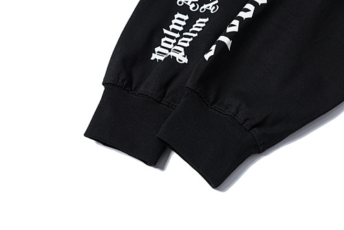 EM Sneakers Palm Angels Long Sleeve Shirt #683 Black /White