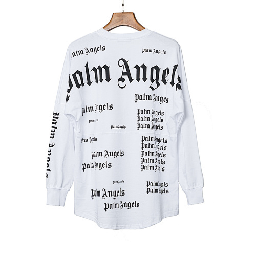 EM Sneakers Palm Angels Long Sleeve Shirt #683 Black /White