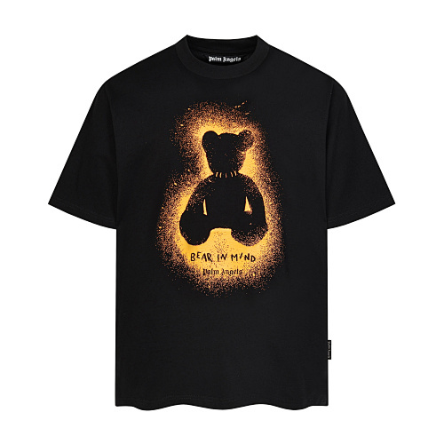 EM Sneakers Palm Angels T-shirt #2342 Black-Pink /Black-Yellow /White