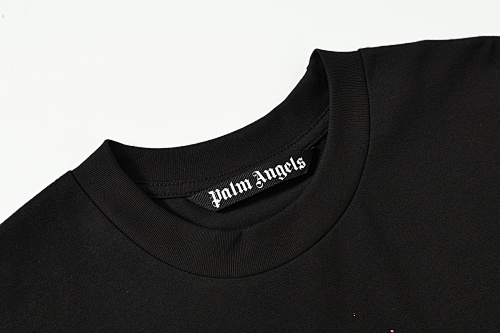 EM Sneakers Palm Angels T-shirt #2342 Black-Pink /Black-Yellow /White