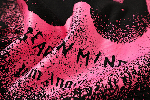 EM Sneakers Palm Angels T-shirt #2342 Black-Pink /Black-Yellow /White