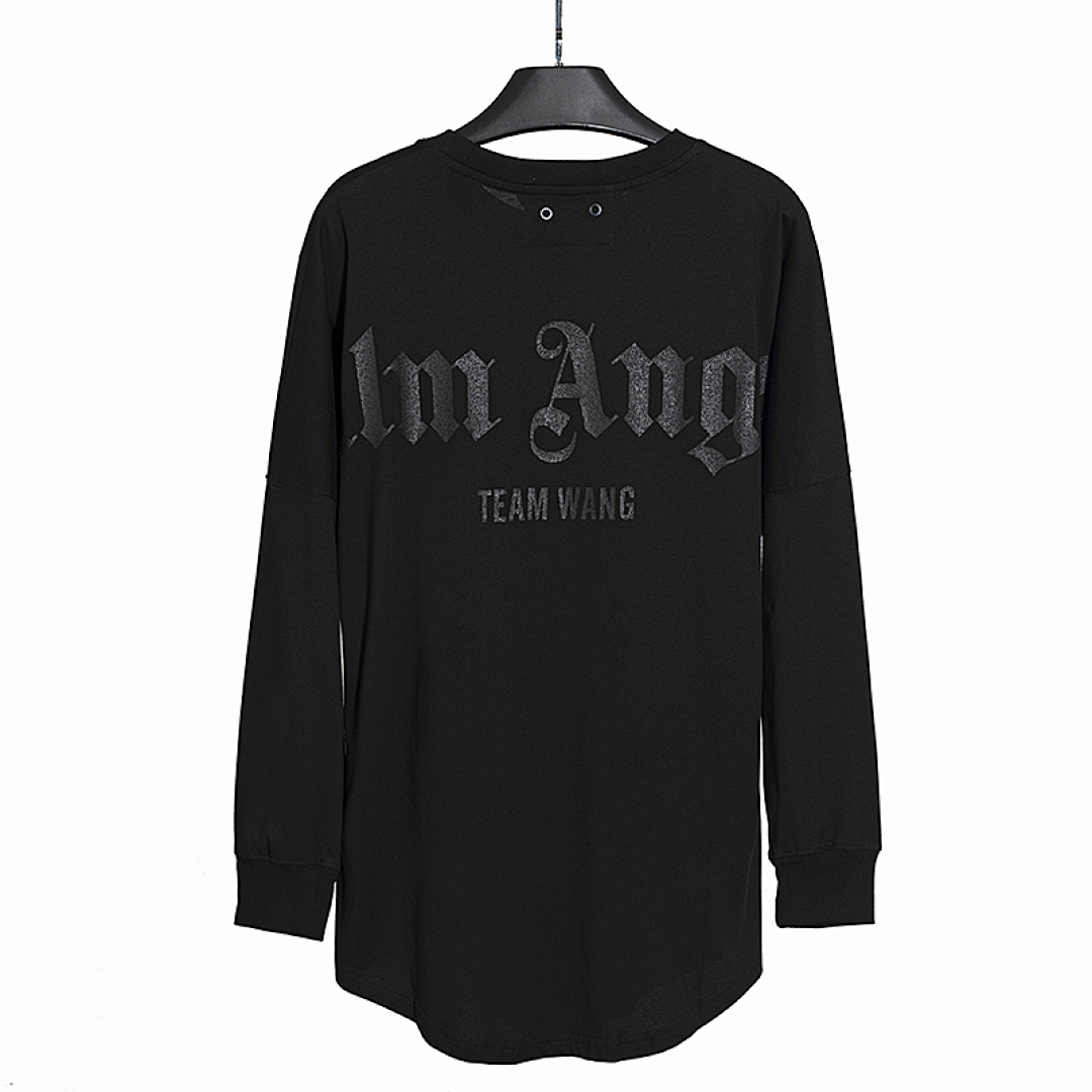 EM Sneakers Palm Angels Long Sleeve Shirt #117 Black