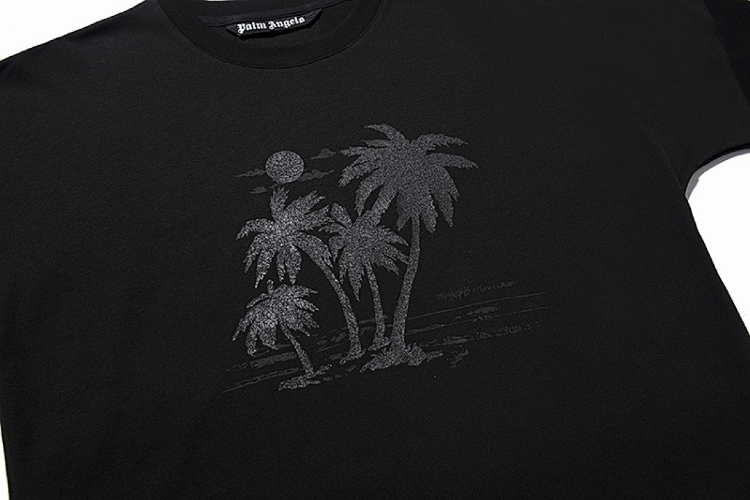 EM Sneakers Palm Angels Long Sleeve Shirt #117 Black